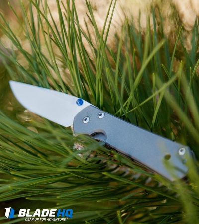 Chris Reeve Small Sebenza 21 Frame Lock Knife (2.94" Stonewash)